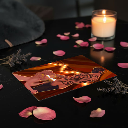 Spicy Art Print - Cade & Lily - Tent Scene